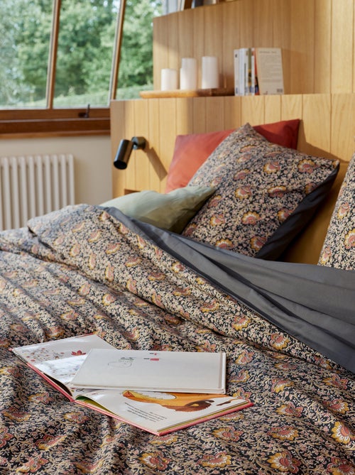 Housse de couette (260 x 240cm) fleurs - Kiabi Housse de couette (260 x 240cm) fleurs - Kiabi