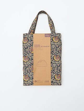 Housse de couette (260 x 240cm) fleurs