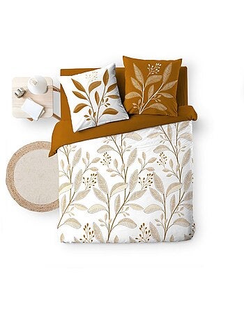 Housse de couette 260x240 + 2 taies 100% coton