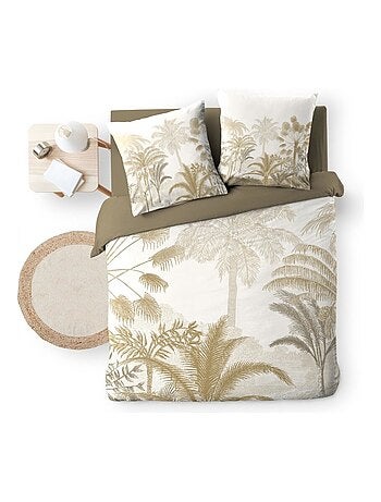 Housse de couette 260x240 + 2 taies COCOTY 100% coton