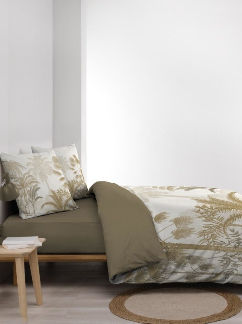 Housse de couette 260x240 + 2 taies COCOTY 100% coton Blanc - Kiabi