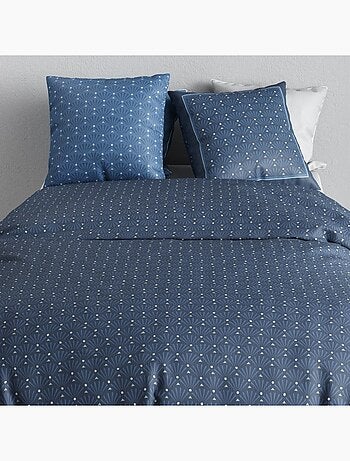 Housse de couette 260x240 + 2 taies coton 57 fils