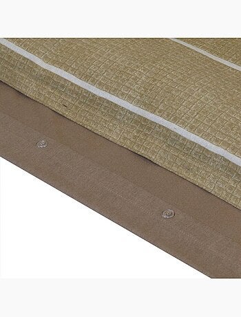 Housse de couette 260x240 + 2 taies flanelle 100% coton