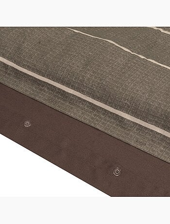 Housse de couette 260x240 + 2 taies flanelle 100% coton