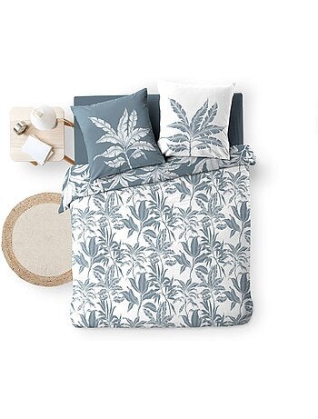 Housse de couette 260x240 + 2 taies HERA 100% coton 57fils