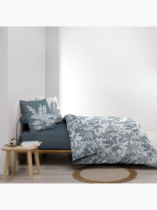 Housse de couette 260x240 + 2 taies HERA 100% coton 57fils - Kiabi