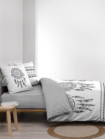 Housse de couette 260x240 + 2 taies INDIAN DREAM 100% coton