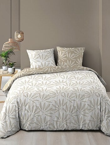 Housse de couette 260x240 + 2 taies MALIA 100% coton