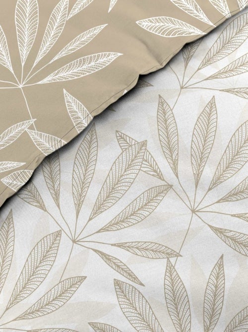Housse de couette 260x240 + 2 taies MALIA 100% coton - Kiabi