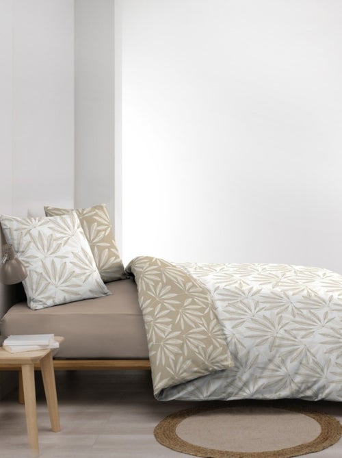 Housse de couette 260x240 + 2 taies MALIA 100% coton - Kiabi