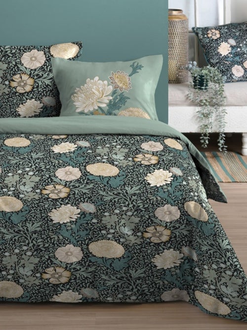 Housse de couette 260x240 ALFONS + 2 taies coton 57 fils - Kiabi