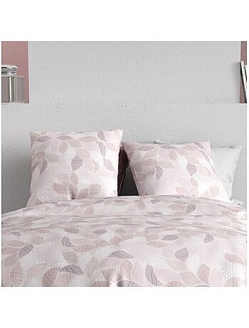 Housse de couette 260x240 ALIX + 2 taies coton 57 fils