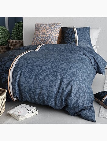 Housse de couette 260x240 ARABESQUE + 2 taies coton 57 fils