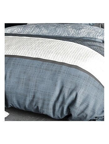Housse de couette 260x240 BREHAT + 2 taies coton 57 fils