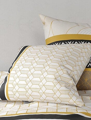Housse de couette 260x240 CARIOCA + 2 taies coton 57 fils