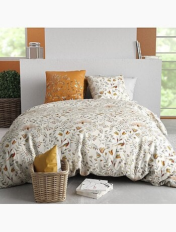 Housse de couette 260x240 DEMIL + 2 taies coton 57 fils