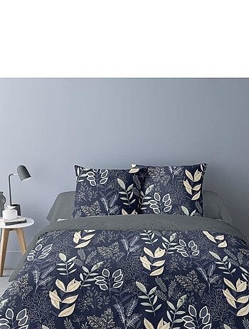 Housse de couette 260x240 GAIA + 2 taies matière Polaire