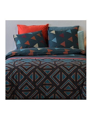 Housse de couette 260x240 HOLI + 2 taies coton 57 fils