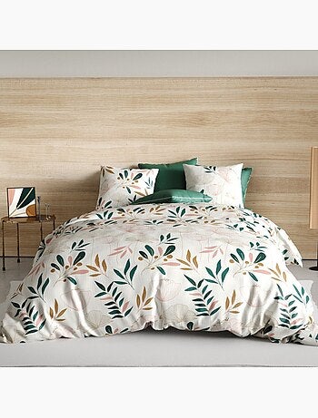Housse de couette 260x240 KANO + 2 taies coton 57 fils