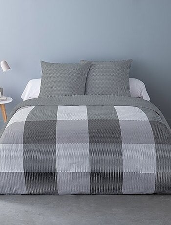 Housse de couette 260x240 Legolas + 2 taies coton flanelle