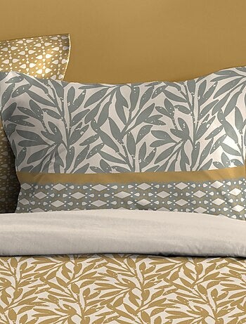 Housse de couette 260x240 MAGDALA + 2 taies coton 57 fils