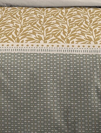 Housse de couette 260x240 MAGDALA + 2 taies coton 57 fils