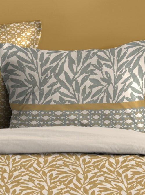 Housse de couette 260x240 MAGDALA + 2 taies coton 57 fils - Kiabi