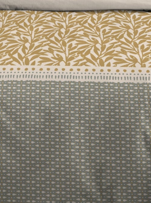 Housse de couette 260x240 MAGDALA + 2 taies coton 57 fils - Kiabi