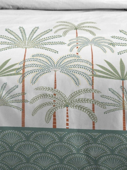 Housse de couette 260x240 MORPHEA + 2 taies coton 57 fils - Kiabi