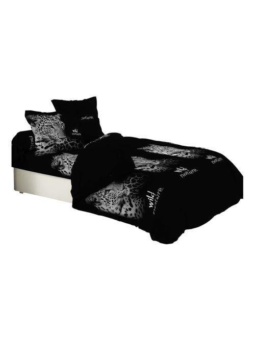 Housse de couette 6 pieces wild Leopard - Kiabi