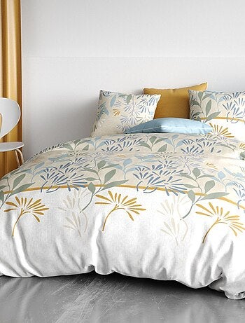 Housse de couette AGIL + 2 taies coton 57 fils