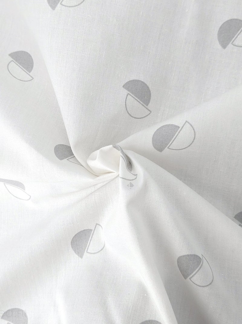 Housse de couette ALEX Gris clair - Kiabi