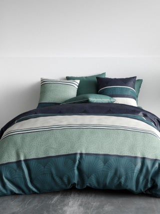 Housse de couette ANTIKA + 2 taies coton 57 fils
