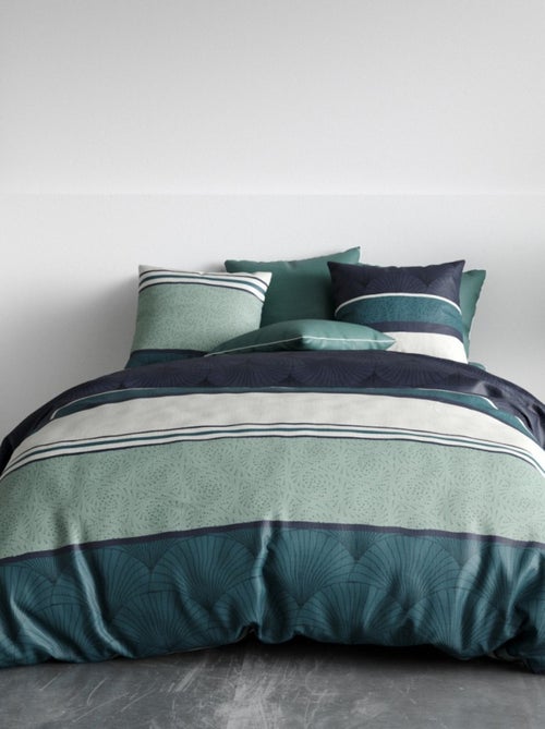 Housse de couette ANTIKA + 2 taies coton 57 fils - Kiabi