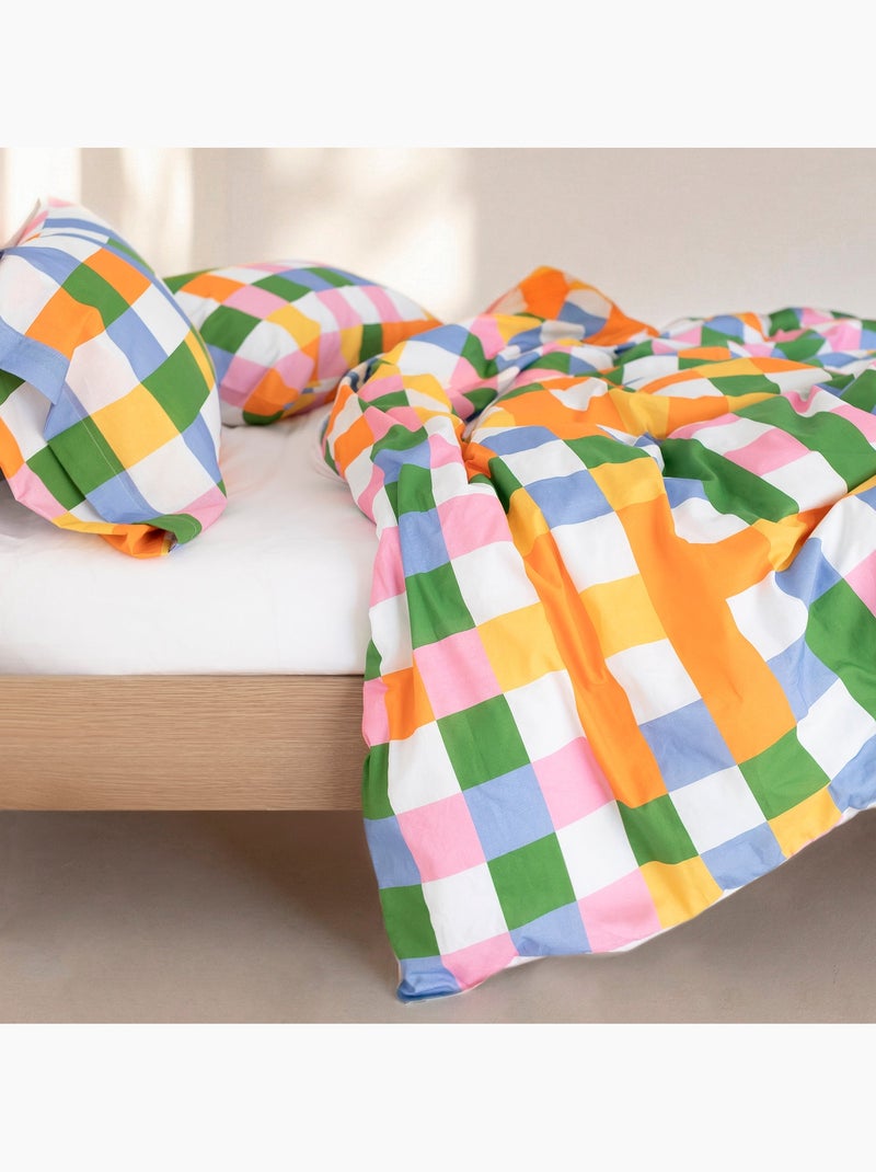 Housse de couette Arcade pop "Happyfriday" Multicolore - Kiabi