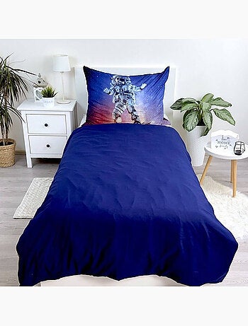 Housse de couette Astronaute 140x200 cm + taie - Ensemble literie enfant