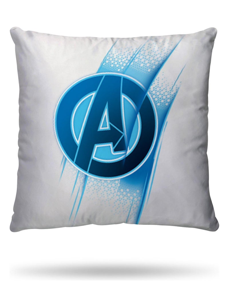 Housse de couette Avengers Team Marvel 140x200 cm - 100% Coton - Blanc Blanc - Kiabi
