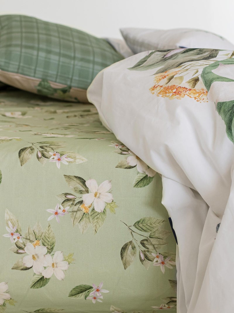 Housse de couette Azahara "Happyfriday" Blanc - Kiabi
