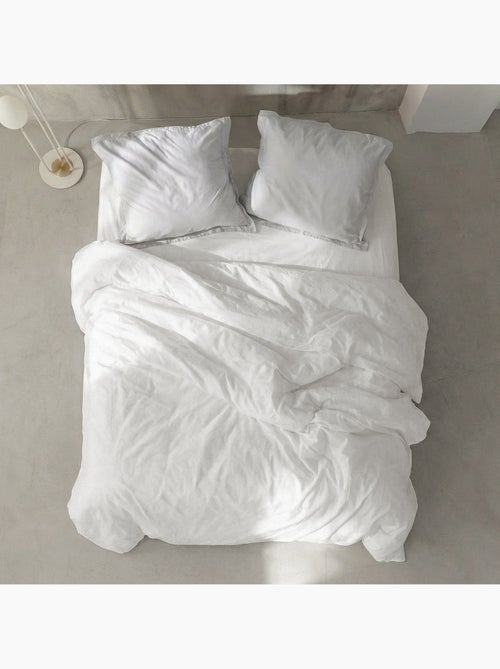 Housse de couette Basic 200 tc "Happyfriday" - Kiabi