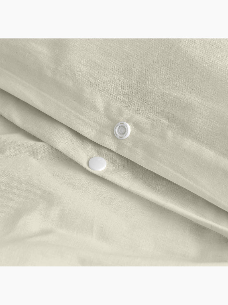 Housse de couette Basic "Happyfriday" Beige argile - Kiabi
