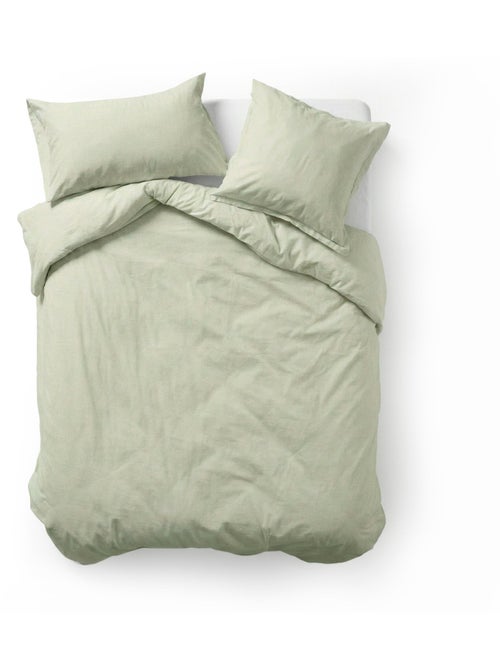Housse de couette Basic "Happyfriday" - Kiabi