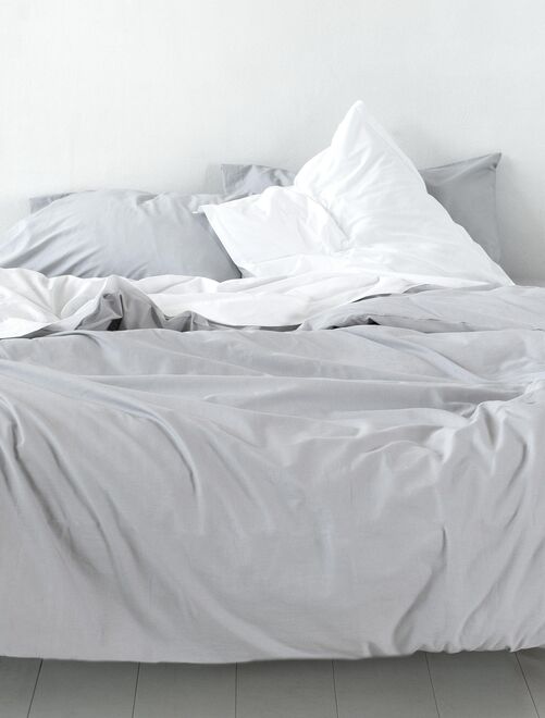 Housse de couette Basic "Happyfriday" - Kiabi