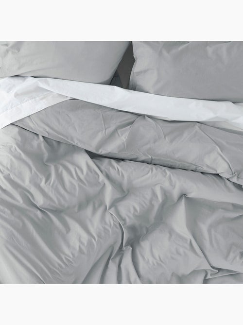 Housse de couette Basic "Happyfriday" - Kiabi