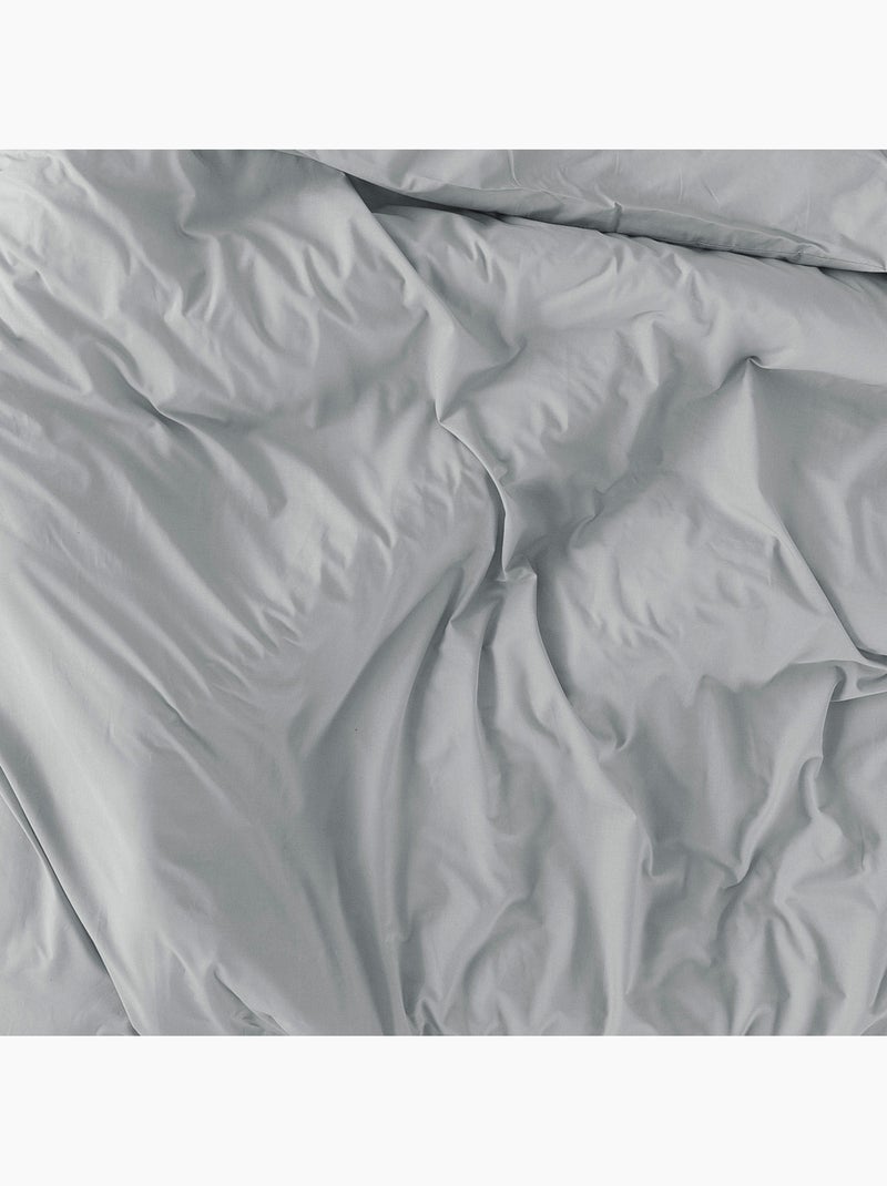 Housse de couette Basic "Happyfriday" Gris clair - Kiabi