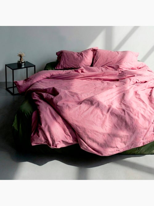 Housse de couette Basic "Happyfriday" - Kiabi
