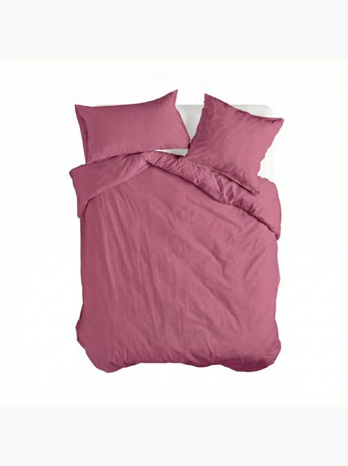 Housse de couette Basic "Happyfriday" - Kiabi
