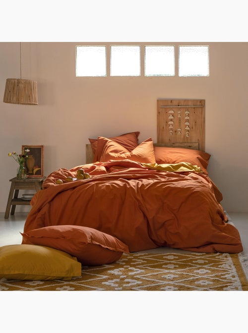 Housse de couette Basic "Happyfriday" - Kiabi