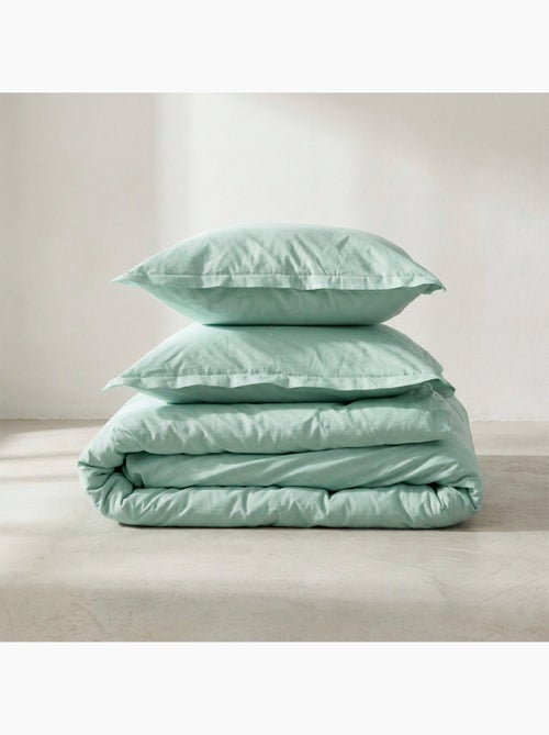 Housse de couette Basic "Happyfriday" - Kiabi
