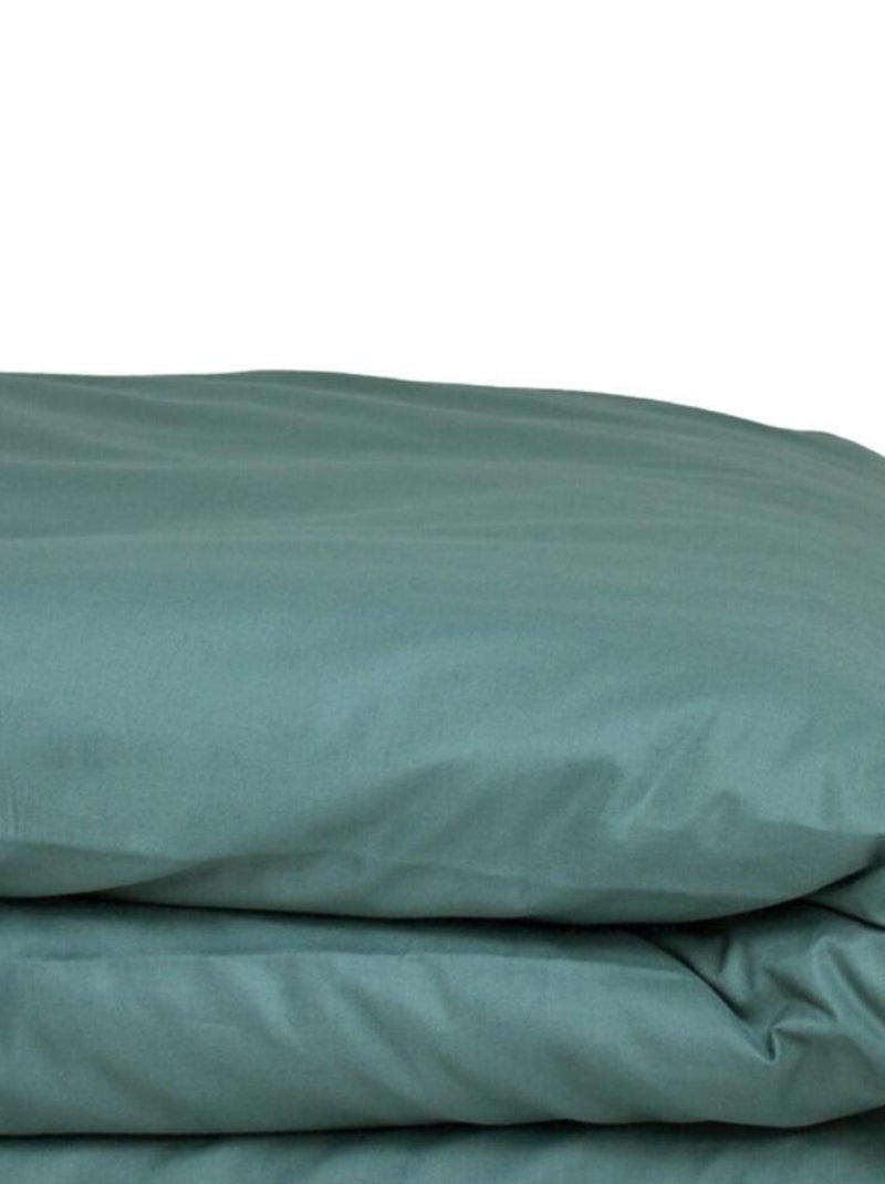 Housse de couette bébé en coton bio Eucalyptus (100 x 140 cm) Vert - Kiabi
