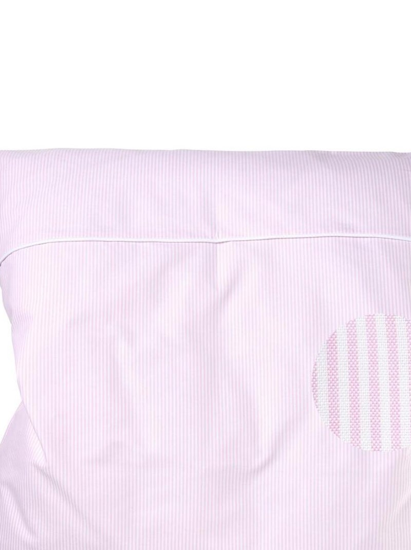 Housse de couette bébé en coton bleu 80 x 80 cm Rose - Kiabi